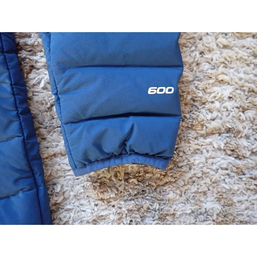 The North Face Puffer Jacket Boys XL 14/16 Blue Excellent 600 Down Insulated